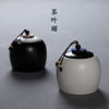 Tea pot ceramics Canister Cinnabar Canister Tea pot Merlin, bamboo and chrysanthemum Tea box Tea Packaging box Tea Box Manufactor