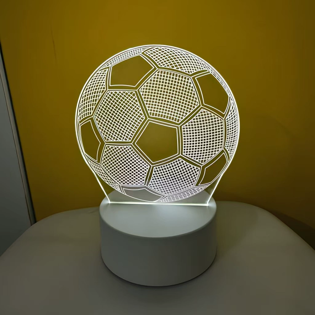 3D night lamp (yayli) little night lantern, 4w usb, acrylic panel + abs base, customizable patterns
