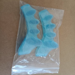 Toe Valgus Toe Separator Bridge-Shaped Five-Hole Elastic Toe Separator with Massage Points