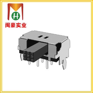 SK-22D06侧拨开关 长柄拨档开关 两档 档位开关 波段开关
