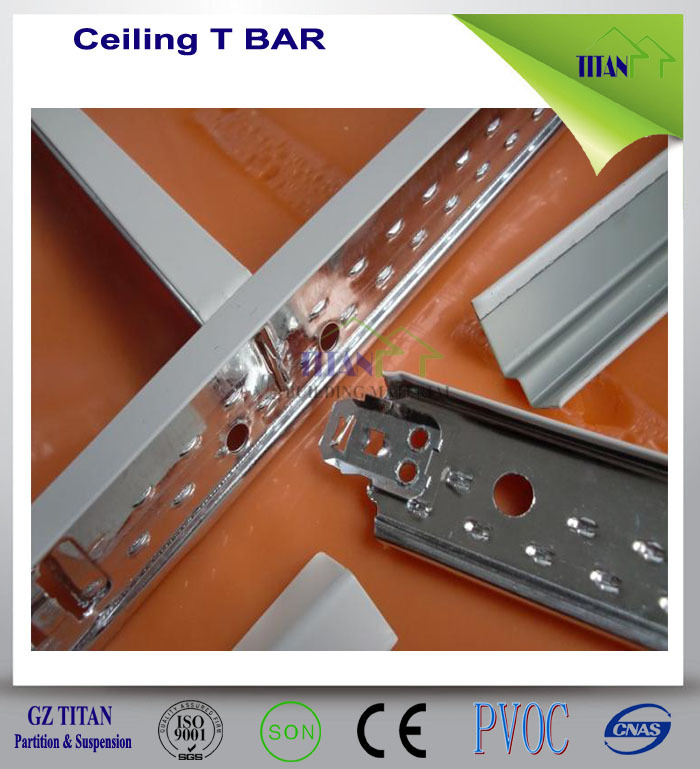 Accesorios para techos 32 ranura de superficie ancha pintura de línea negra quilla material de mejoras para el hogar quilla de acero ligero tipo T al por mayor