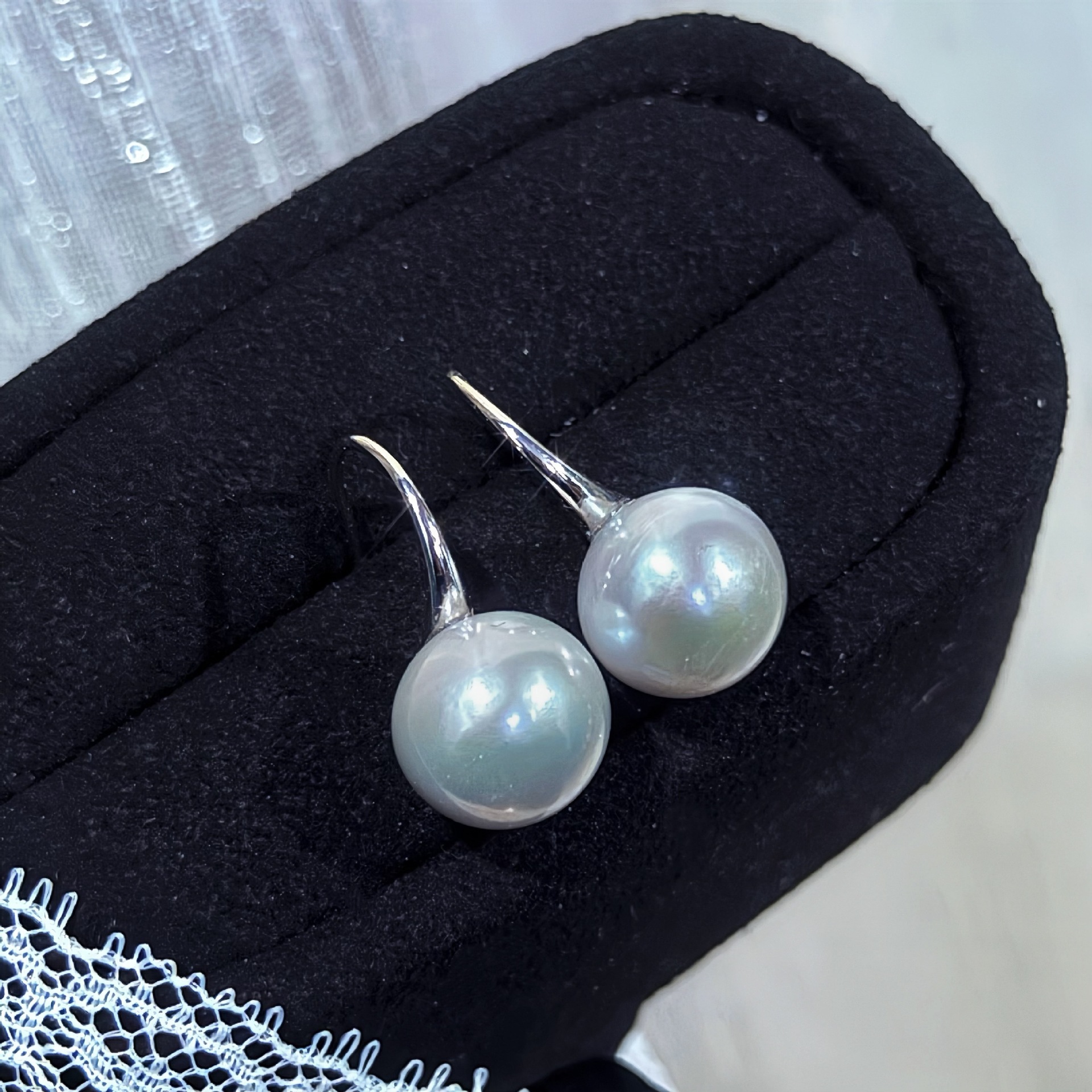 �ٴ��Լ���ʸ߸�Ь����S925����11-12mm��ˮ�������������׹