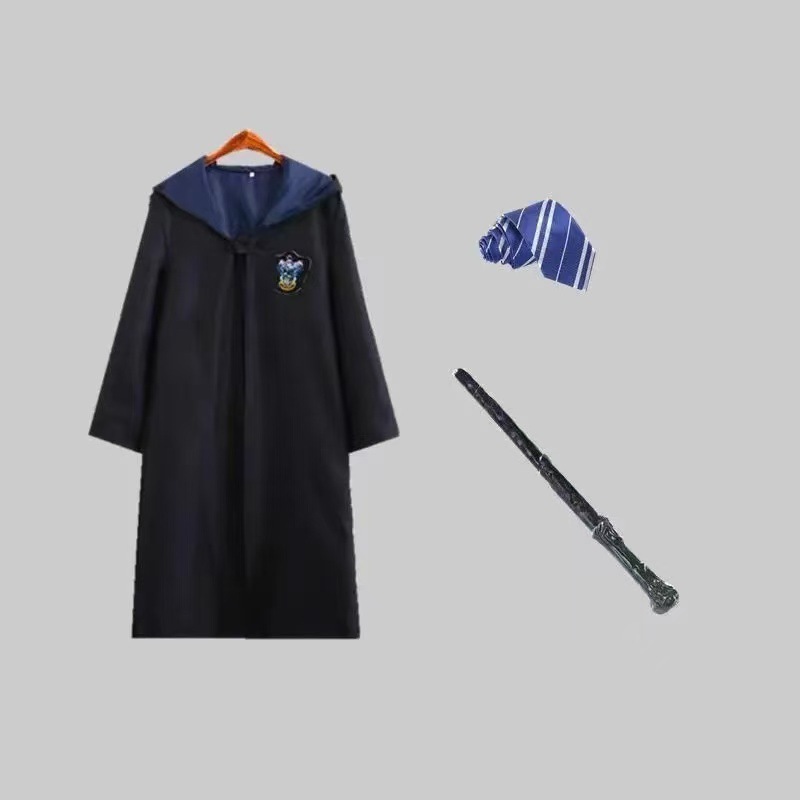 Túnica con Capucha Mágica para Cosplay de Poliéster para Halloween y Espectáculos