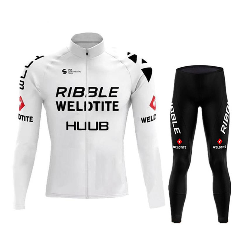クロスボーダー専用huub騎手服長袖スーツ男性マウンテンバイク自転車服道路騎手装備卸売り