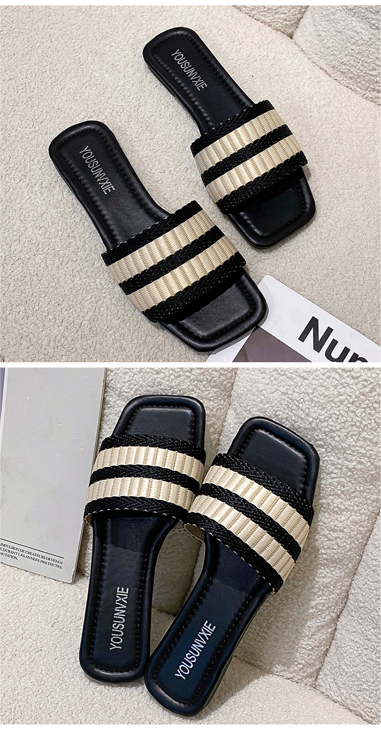 Women's Basic Color Block Open Toe Casual Sandals display picture 7