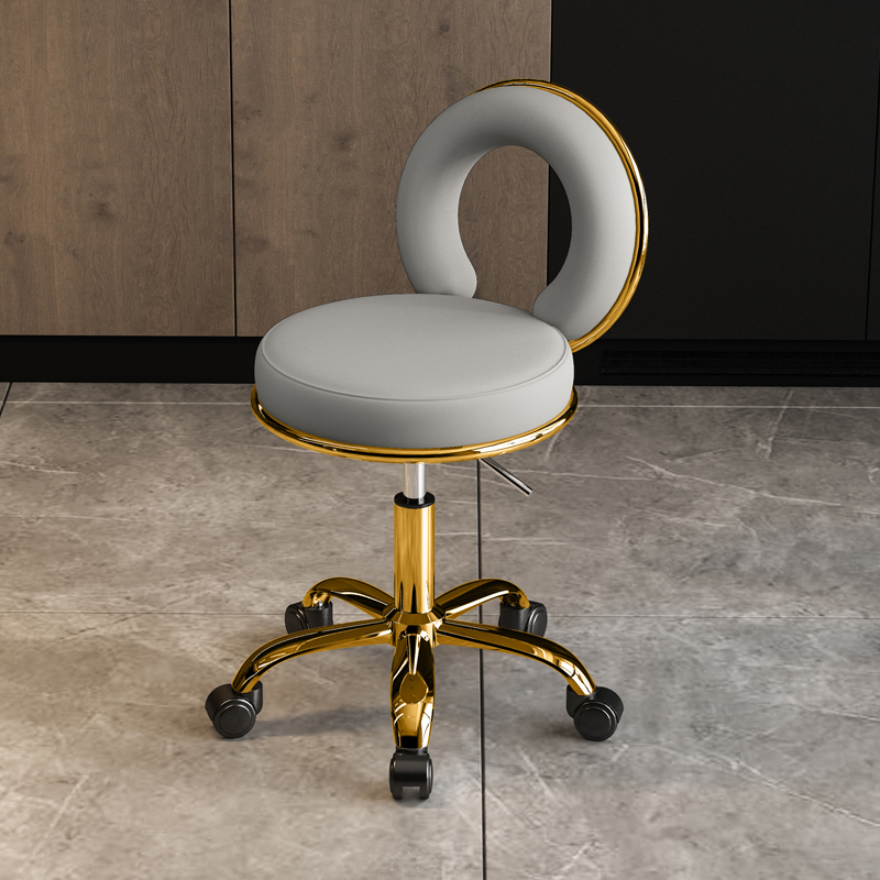 ★ Titanio nuevo gris claro-titanio pie rueda negra silenciosa ☆