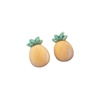 Small universal demi-season fresh cute earrings, 2021 years, simple and elegant design