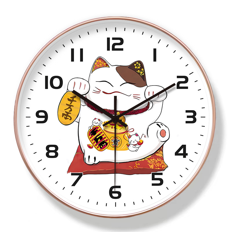 8inch [diameter 20cm ] ST4004 gold frame black needle