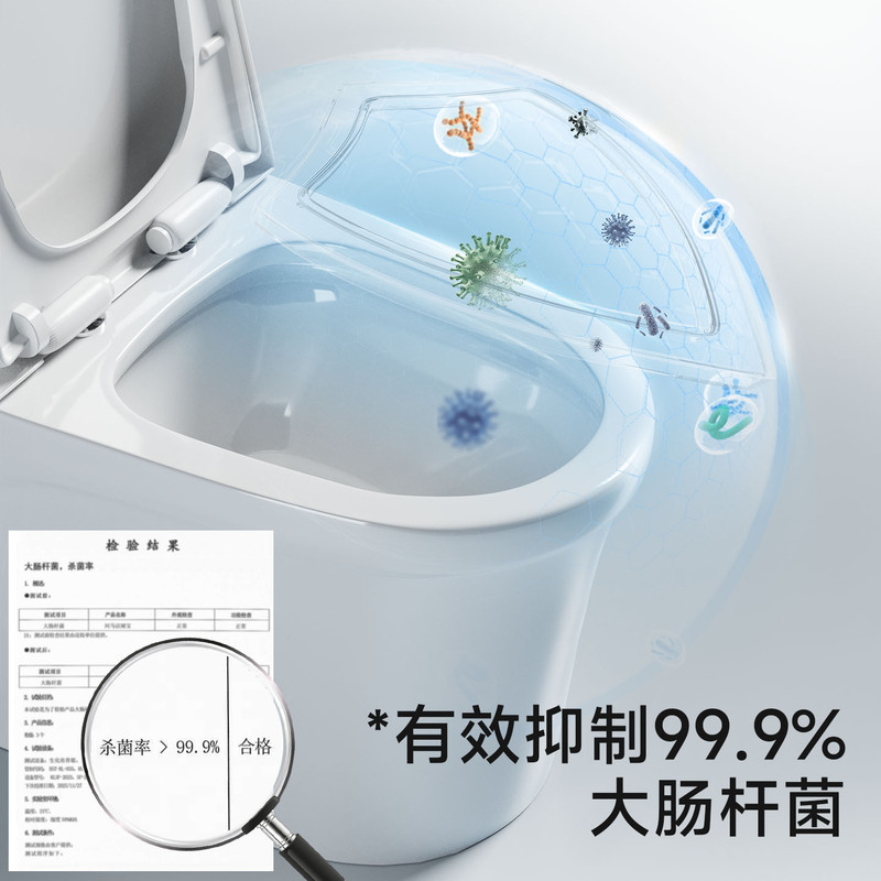 河马洁厕液挂绳洁厕灵马桶清洁剂蓝泡泡除垢除臭Toilet cleaner|undefined