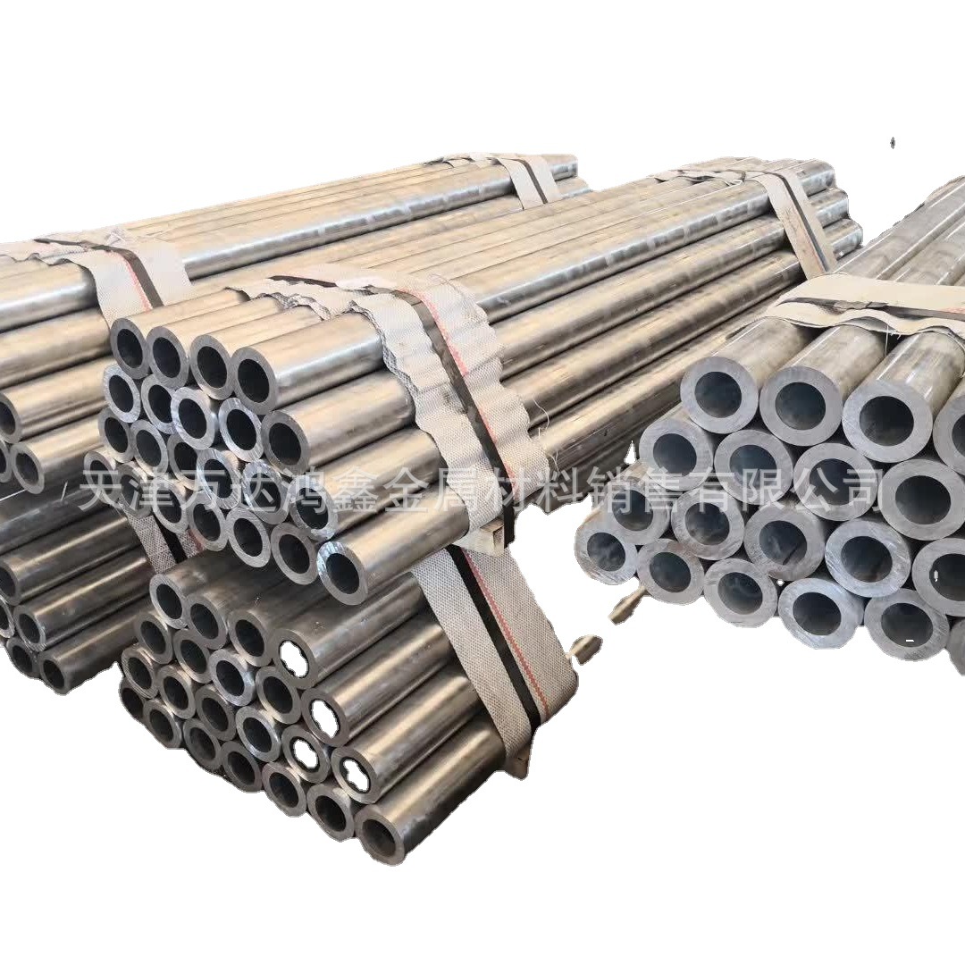 天津2A12T4厚壁铝管厂家，30*6mm无缝铝管，铝合金穿线管规格