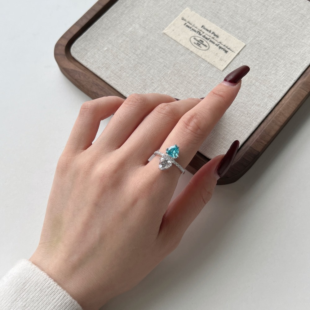 10g Weight Zircon Inlay Material Rings Classification 6, 8, 9 Ring Size 1 Piece Quantity Holiday, Daily Occasion 925 Sterling Silver Material Geometric Pattern Women's Gender Plating, Inlay Design Casual, Shiny Style 925 Sterling Silver Zircon Geometric Rings 15