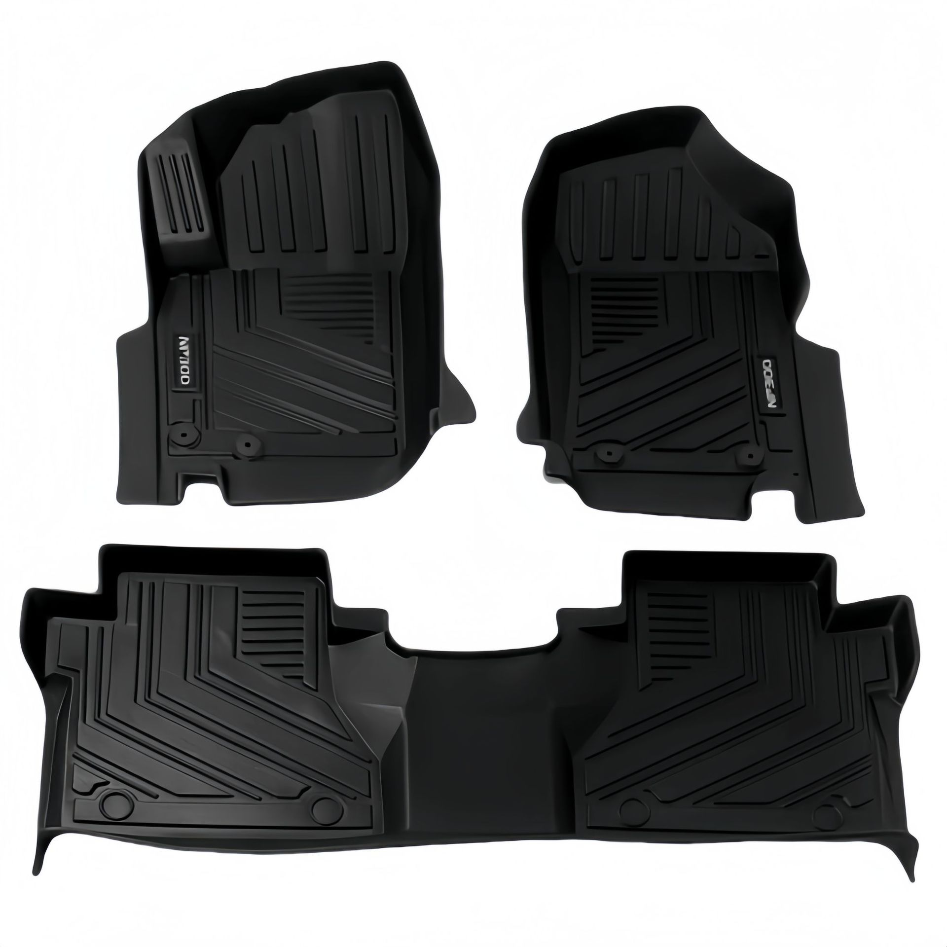 Nissan – TPE Car Floor Ayaqaltılar (Kovriklər) - 2016-navara-left-hand-drive-floor-mats