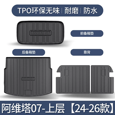 Decorative Accessories TPE Waterproof – Trunk Mat - 24-26-avita-07-upper-layer-trunk-mat-backrest-front-trunk-mat-special3d-high-edge-10090