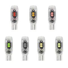 車ユニバーサル t10 高精細レンズ高輝度 LED 幅表示灯特殊ライト修正されたカラフルなナンバープレートライト