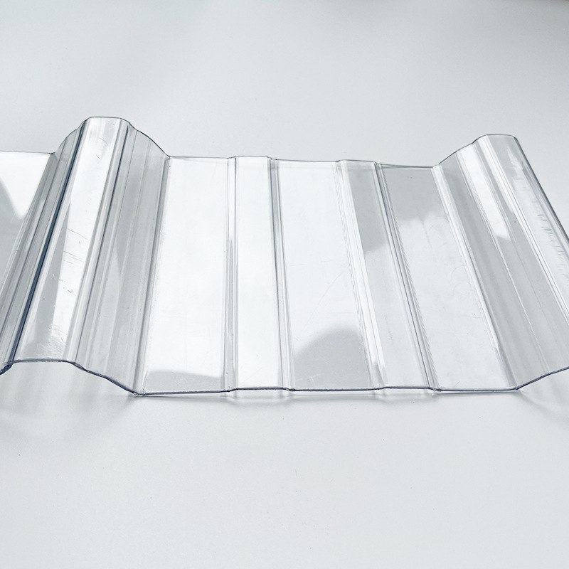 frp树脂玻璃钢瓦透明瓦瓦片阳光板采光瓦厂家波浪840型透明采板