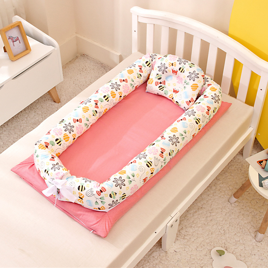 Travel Crib Portable Removable And Washable Crib Bed