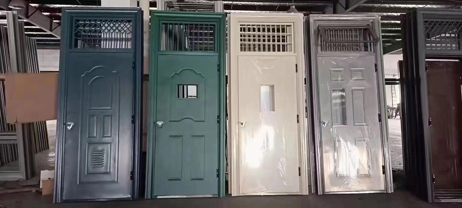 工程门钢质门带气窗通风进户门学校门防火防盗门宿舍门非标门批发-阿里巴巴
