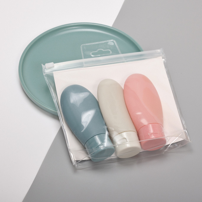 Bolsa de botella de viaje, juego de lavado, maquillaje, champú, gel de ducha, cuidado de la piel de viaje portátil, crema de manos, bolsa de embalaje