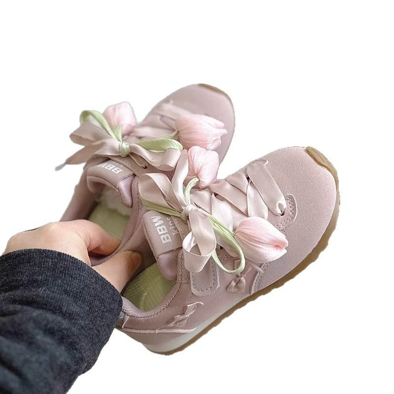 Детская обувь весенняя Tulip Shoes Forrest Gump Shoes 2025 новый детский весенне-осенний спортивный обувь с мягкой подошвой