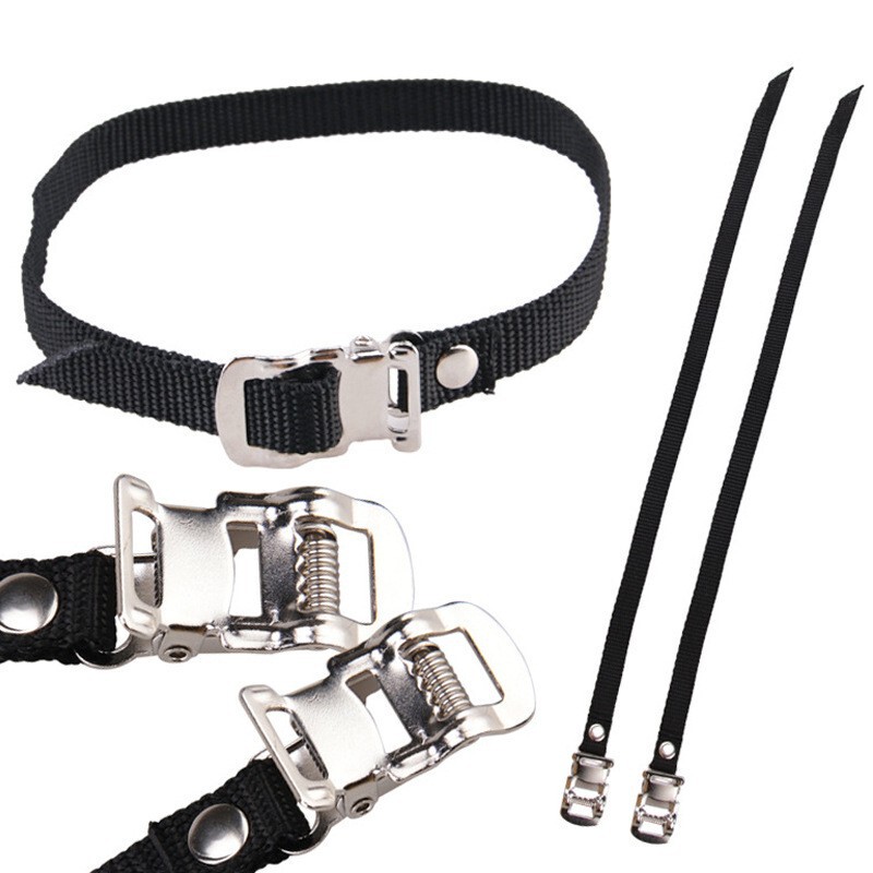 Bicycle pedal cover strap dead speed bicycle aluminum alloy dog mouth cover fixed rope foot bundle price