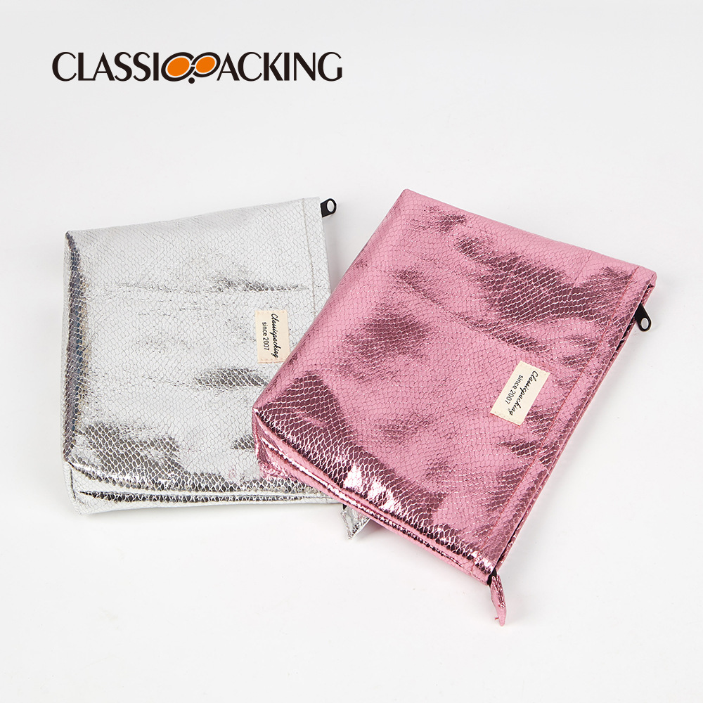 Europeo y americano popular embrague serpiente patrón PVC cosmético bolsa de gran capacidad moda lavado bolsa Portátil Bolsa de almacenamiento para salir