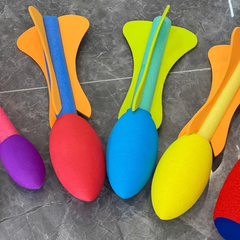 Zona de lanzamiento al aire libre para niños Juguetes Flying Thunder Juego de campo multijugador Zona de campo Material Equipo Torpedo de lanzamiento para niños