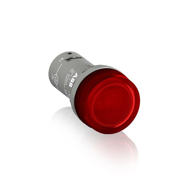 C系列緊湊型指示燈ABBCL2-542R安裝直徑22mm 紅色 10個