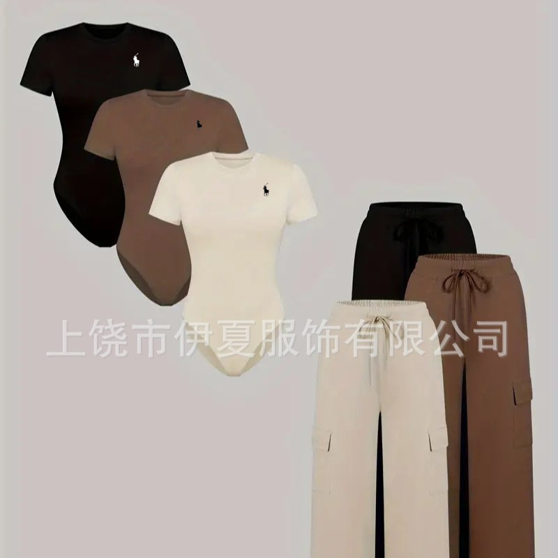 Yisha Custom Women's Sports Pants Oversized Joggers Autumn Fashion Clothing 2025 Sweatpants with Pockets