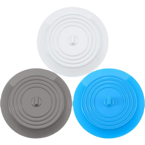 Amazon best-selling food-grade kitchen round silicone sink drain cover with 15cm diameter large water plug