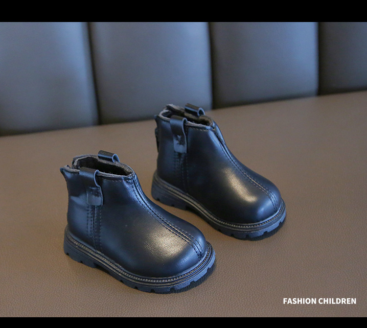 Herbst und winter baby walking mit plüsch warme kurze leder Martin stiefel, 0-3 jahre alten mädchen prinzessin_voghion.com