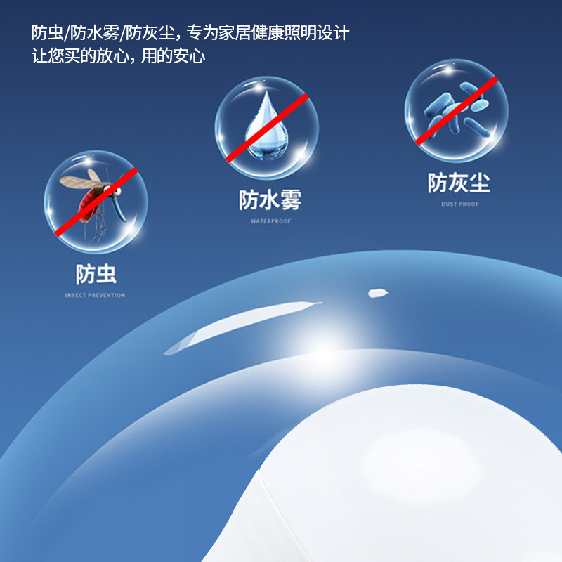 Lámpara sin estroboscópico de bajo voltaje de cabeza de bombilla de tornillo da 26 3000K de corriente constante bombilla de ahorro de energía súper brillante
