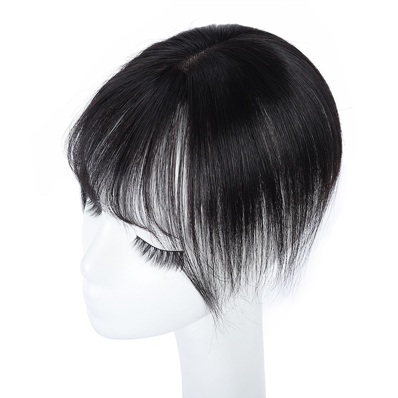 Ouqi Zhenfa Bangs 3D Air Bangs peluca femenina delgada recta Bangs pequeño natural Internet celebridad falso Bangs mano