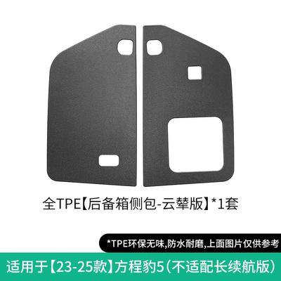 Car Floor Mats, Environmentally Friendly | Modelə uyğun ayaqaltı - 23-25-model-equation-leopard-5-trunk-side-bag-cloud-versionnot-suitable-for-long-battery-life-version-w240003598
