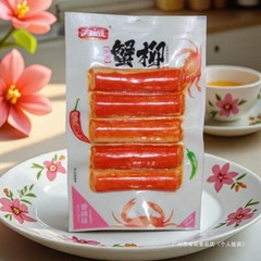 Licheng 手ちぎりカニカマ オリジナルフレーバー/スパイシー/102g 袋 すぐに食べられるスナック 子供用 栄養価の高いスナック 個別包装