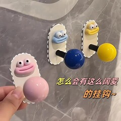 ドーパミンフック穴なし強力荷重粘着ドア後に痕跡なしフックトイレ壁タオルフック