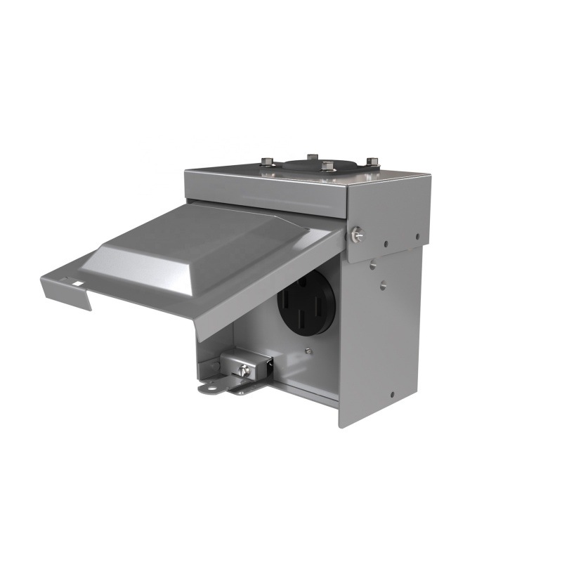 ETL标准NEMA 14-50R 125/250V 50A重型精神电源插座盒，适用于RV