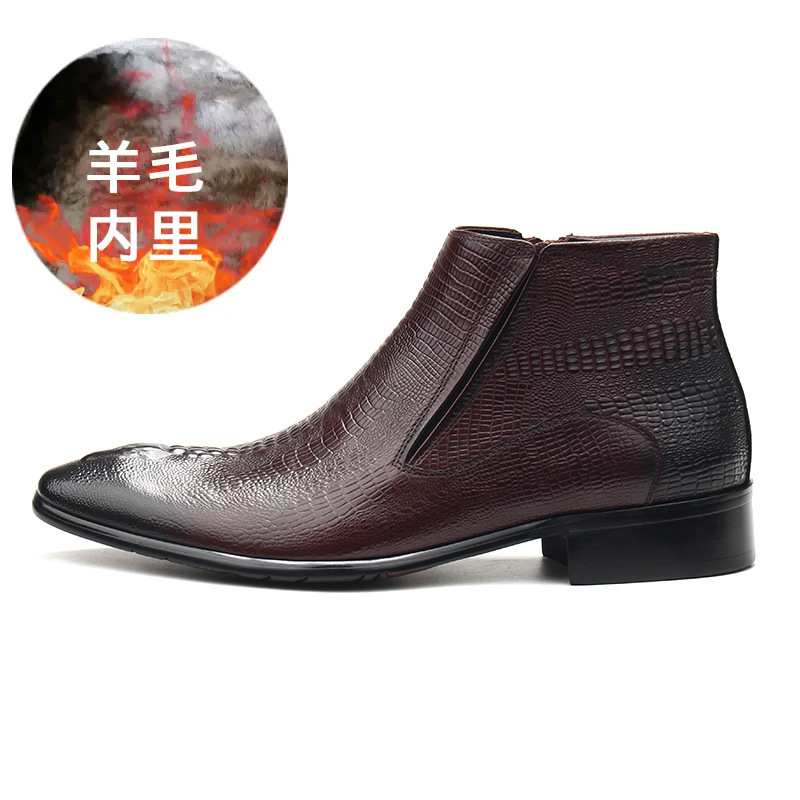 버건디 모피 안감