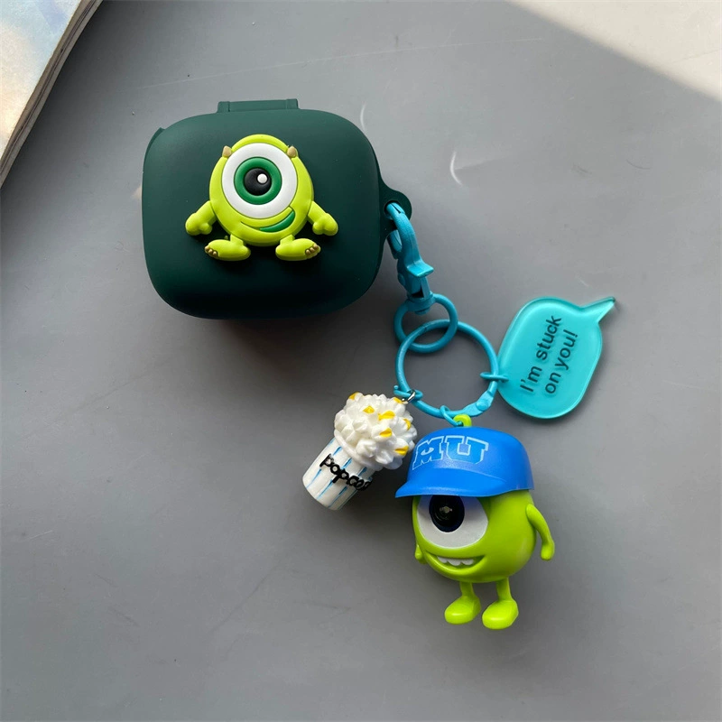 Защитный чехол из силикона в виде мультфильма для наушников Anker Soundcore LIFE P2 mini Bluetooth