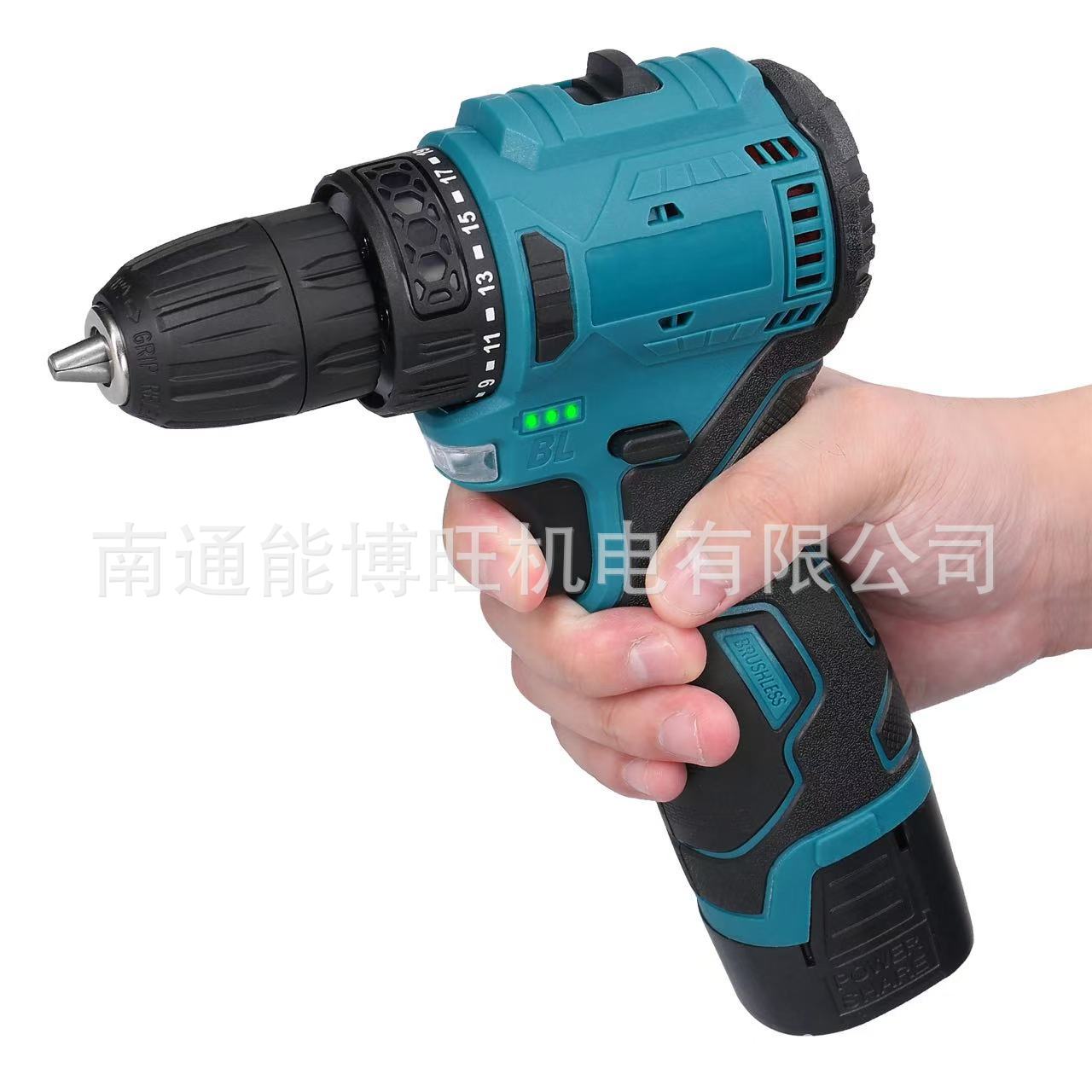 Perforación eléctrica de litio sin escobillas 16.8V multifunción taladro eléctrico de alta potencia taladro eléctrico de perforación de tornillo de perforación de perforación portátil