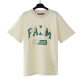 25 years cross-border fashion brand new high street round neck loose leisure lovers jacket short sleeve T-shirt in stock