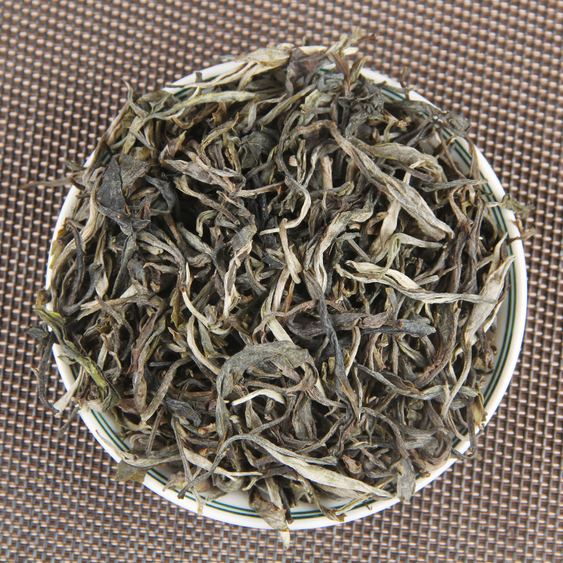 批發普洱茶 生茶 散茶 2021年春布朗山古樹純料散裝茶葉500g
