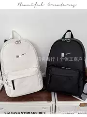Cross-border NK New Minimalist Streetwear Backpack Lightweight Large Capacity Outdoor Travel Backpack Middle High School Student Schoolbag