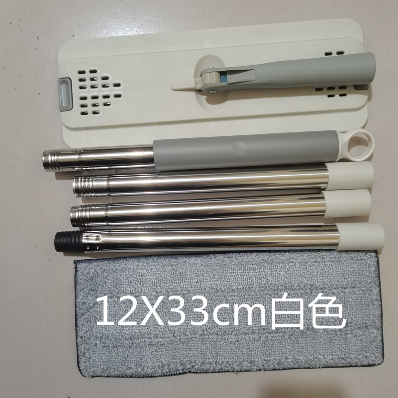 Lavado a mano sin suelo de baldosas de cerámica, fregona plana perezosa, limpieza doméstica, suelo de madera, trapeador grande seco y húmedo