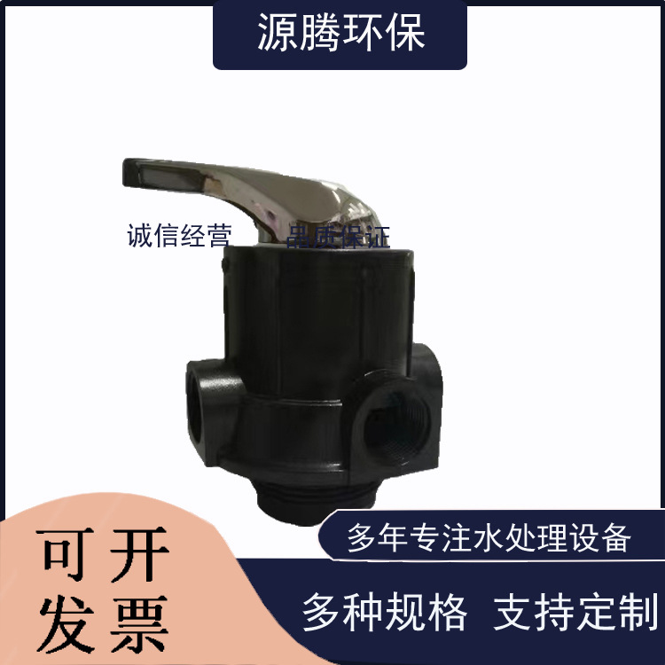 生活用水过滤处理净水器手动控制阀头供应 润新多路阀F56E型号
