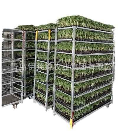 厂家直销拉板网园林花卉周转工具车， 温室育苗多层催芽车