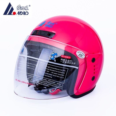 Ailot 317 Motorcycle Electric: Motosiklet kaskı (dəbilqə) - dark-pink