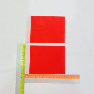 Satin double layer Mini small flag 6x 9cm ornaments Chinese flag 8x 11cm polyester party flag wholesale