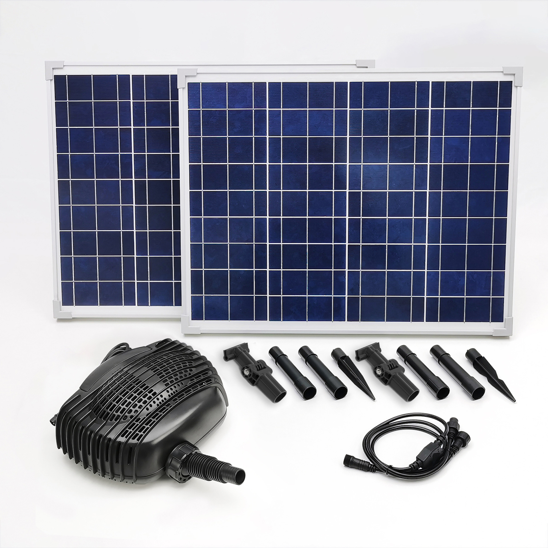 DC18V太阳能瀑布泵花园池塘景观泵-SP100-801830D