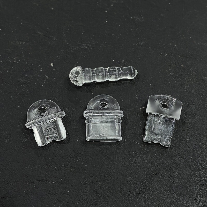 Environmentally Friendly Manufacturer Cross-Border Phone Mobile Phone Android Charging Port Crystal Fully Transparent New Type-C Dust Plug