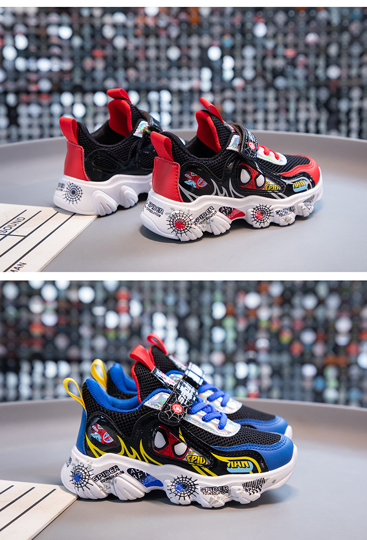 Spider-Man Kids Sneakers Blue